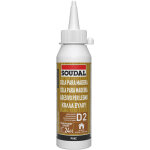 Soudal - colle blanche rapide 64a - 125g - séchage express - bois & papier Soudal - colle blanche rapide 64a - 125g - séchage express - bois & papier