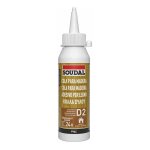 Soudal - colle blanche rapide 64a - 125g - s�chage express - bois & papier