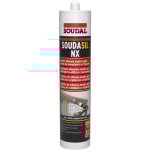 Mastic silicone neutre snjf - soudasil nx2 - gris ral 7016 300 ml - joints de fa�ade, vitrage et menuiserie ...
