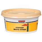 Mastic vitrier acajou 1 kg