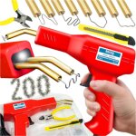 Poste � souder le plastique, soudeuse, agrafeuse, fer � souder, agrafes, f�te des p�res, papa