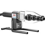 Soudeuse num�rique for tubes en plastique, soudeuse portable par fusion � chaud, support r�glable de ...