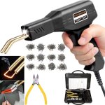 Soudeuse pour plastique, kit de soudure pour plastique avec agrafeuse thermique de 200 pi�ces, kit de ...