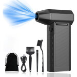 Soufflette air comprim�, 15 0000 tr / min grande vitesse bombe air sec souffleur pc, depoussierant ordinateur ...