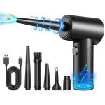 Soufflette air comprim�, 3 vitesses 91 000 tr / min bombe air sec souffleur pc, depoussierant ordinateur ...