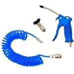 Soufflette � air comprim�, pistolet de soufflage d'air avec tuyau air comprim� de 5 m�tres, kit de nettoyage ...