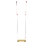 Balanoire bois rglable portique d'une hauteur min de 2m  2, 50m assise en bois de 3  12 ans poids ...