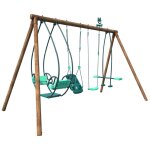 Soulet - balanoire en bois trait 4 agrs suzanne