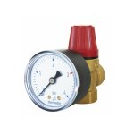 Soupape chauffage 3b avec mano ff1 / 2  - diff