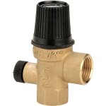 Soupape de suret avec prise de manomtre ff 1 / 2'' 7 bar msm - tm70 watts l0211072