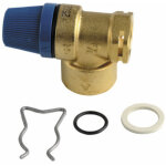 Vaillant ? soupape de s�curit� chauffage central ? filetage sortie 1 / 2'' ? pression max 10 bars ? corps ...