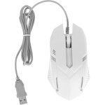Souris usb m3 avec r�tro�clairage, design ergonomique pour macbook, pc et ordinateur portable
