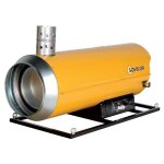 Sovelor - chauffage air puls� supendu au fuel � combustion indirecte (avec chemin�e) 49 kw 2150 m3 / ...