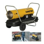 Sovelor - chauffage mobile sur roues au fuel 29kw sans cheminée - b100ced2 Sovelor - chauffage mobile sur roues au fuel 29kw sans cheminée - b100ced2