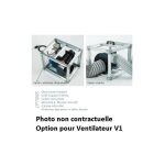 Sovelor - collier diam. 125 � 160 mm pour fixation gaine de soufflage sur v1 - acc135