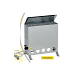 Sovelor - convecteur thermostatique mobile au gaz butane 4000w - thermib