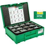 Spax box systainer 3 t - loc vis pour meubles t - star plus 2900 pcs / 5 embouts + niveau � bulle 800000029461 ...