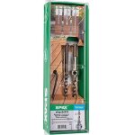 Spax - kit foret fraise � 2x forets bois 6 mm, 1x fraise 9, 5mm, 1x cl� � six pans creux