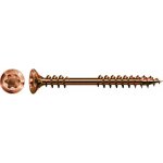 Spax - vis pour bardage, 4, 5 x 60 mm, 100 unit�s, filetage de fixation, t�te bomb�e frais�e, t - star ...