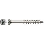 Spax - vis bois pour bardage filetage partiel t�te frais�e bomb�e r�duite torx� t - star plus t15 pointe ...
