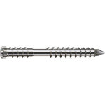 Spax - vis terrasse 6x50mm t�te cyl. t - star plus t25 - pointe cut - inox a2 - 100 unit�s - 0538000600503 ...