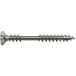 Spax - vis terrasse bois r�sineux double filetage t�te frais�e bomb�e torx� t - star plus t20 pointe ...