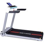 Space 1800 - tapis de course �lectrique 1800w pliable ultra plat avec �cran tactile, support ipad, haut ...