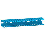 Spacial thalassa - goulotte perforee sans couvercle - 2m - 55x30mm - bleu (ak2ga35)