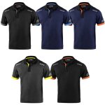 Polo de travail sparco toledo tech polo - xxxl - noir / orange