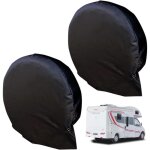Spare wheel cover 2 pi�ces enveloppe de roue de secours pour voiture housse pour prot�ger les roues de ...