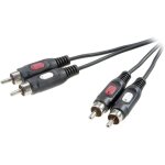 Speaka professional - câble audio speaka 2x rca 10 m sp - 7870624 [2x cinch - rca mâle - 2x cinch - rca ... Speaka professional - câble audio speaka 2x rca 10 m sp - 7870624 [2x cinch - rca mâle - 2x cinch - rca ...