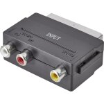 Speaka professional - sp - 7869904 cinch - rca / p�ritel adaptateur [3x cinch - rca femelle - 1x p�ritel ...
