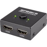 Switch hdmi speaka professional sp - 7141056 2 ports utilisable dans les deux sens 3840 x 2160 pixels ...