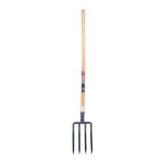 Spear&jackson - fourche  bcher  douille 4 dents de 30 cm manche bois pomme 100 cm