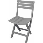 Spetebo - chaise pliante en plastique solide - gris - 042720300 Spetebo - chaise pliante en plastique solide - gris - 042720300