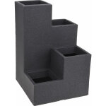 Spetebo - escalier 4er flower - couleur : anthracite