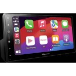 Ampli - tuner multim�dia 2din 6, 8 pouces ? apple carplay et android auto ? connexion cam�ra de recul ...