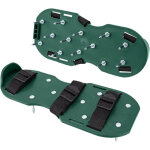 Spikskor gr�smattaluftare - pour a�rer la pelouse, scarificateur manuel - 2x chaussure a clou ragreage ...
