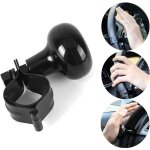 Spinner de volant de voiture, universel bouton rotation du volant de poign�e �lectrique noir pour voiture, ...