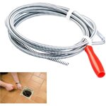 Spirale de d�bouchage �cologique - solution flexible pour les canalisations bouch�es - spirale de 3, ...