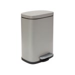 Poubelle  pdale acier akira 5l taupe mat spirella