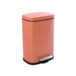 Poubelle  pdale acier akira 5l terracotta mat spirella