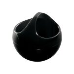 Poubelle spéciale cosmétiques bowl 1l noir spirella Poubelle spéciale cosmétiques bowl 1l noir spirella
