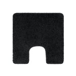 Tapis de bain microfibre highland 55x55cm noir spirella