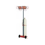 Splus - radiant gaz mobile 2800  9200 w avec chariot - gt 28 ca