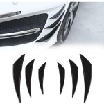 Spoiler de pare - chocs avant universel, diffuseur, autocollant ext�rieur anti - collision en caoutchouc ...
