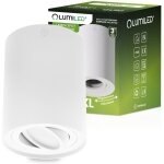 Spot halog�ne en saillie, orientable, rond, blanc, 125 mm, culot gu10, amat - xl lumiled