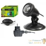 Le poisson qui jardine - spot led 1w immergeable avec lentilles couleurs pour bassin de jardins et �tangs ...