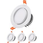 Snq - spot led encastrable, 3 pièces 12w spot led encastrable salle de bain, 6000k blanc froid spot encastrabl ... Snq - spot led encastrable, 3 pièces 12w spot led encastrable salle de bain, 6000k blanc froid spot encastrabl ...
