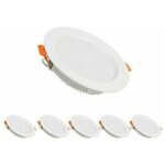 Spot led encastrable, 5w incandescence, �clairage plafond encastr�, lot de 6 [classe �nerg�tique a + ...